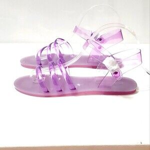 Treasure & Bond Julissa Girls size 5 Purple Jelly Sandals NWOB